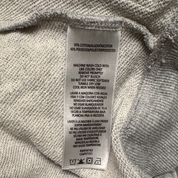 Calvin Klein Multicolor Logo Gray Crew Neck Sweatshirt - Picture 6 of 6